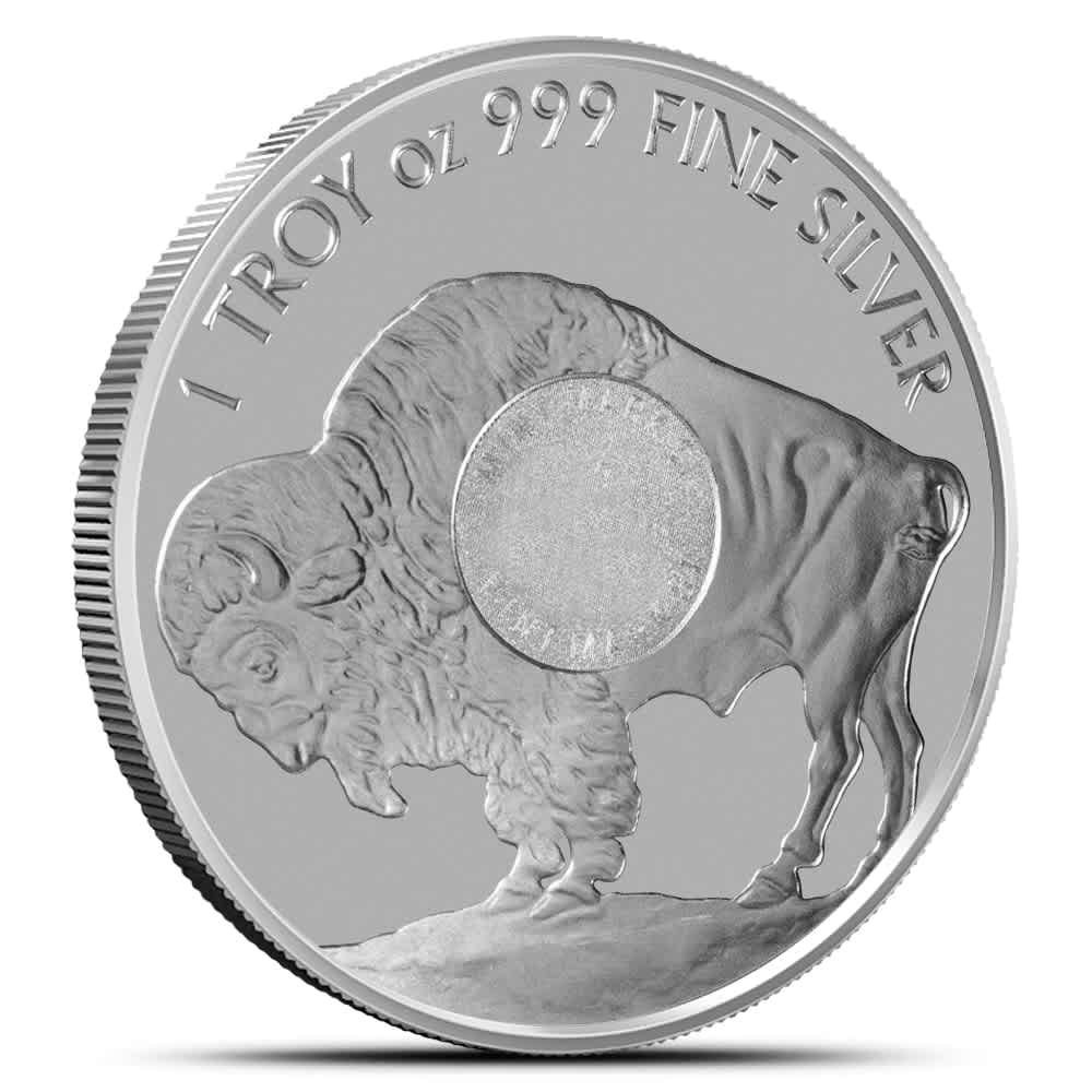 1 oz Silver Buffalo Round New, MintMark SI | Sunshine Minting