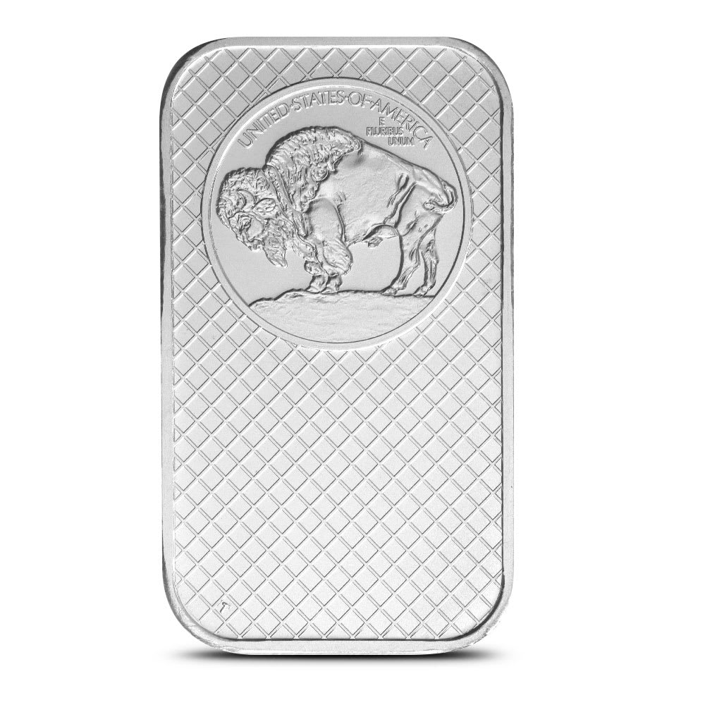 1 oz Silver Buffalo Bar New | SilverTowne - Provident Metals™