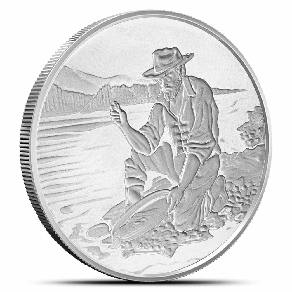 1 oz Silver Goldpanner Divisible Round New | Regency Mint