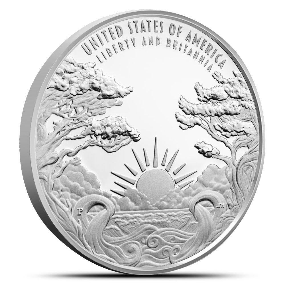 Proof Silver 2024 Liberty & Britannia Medal | US Mint - Provident