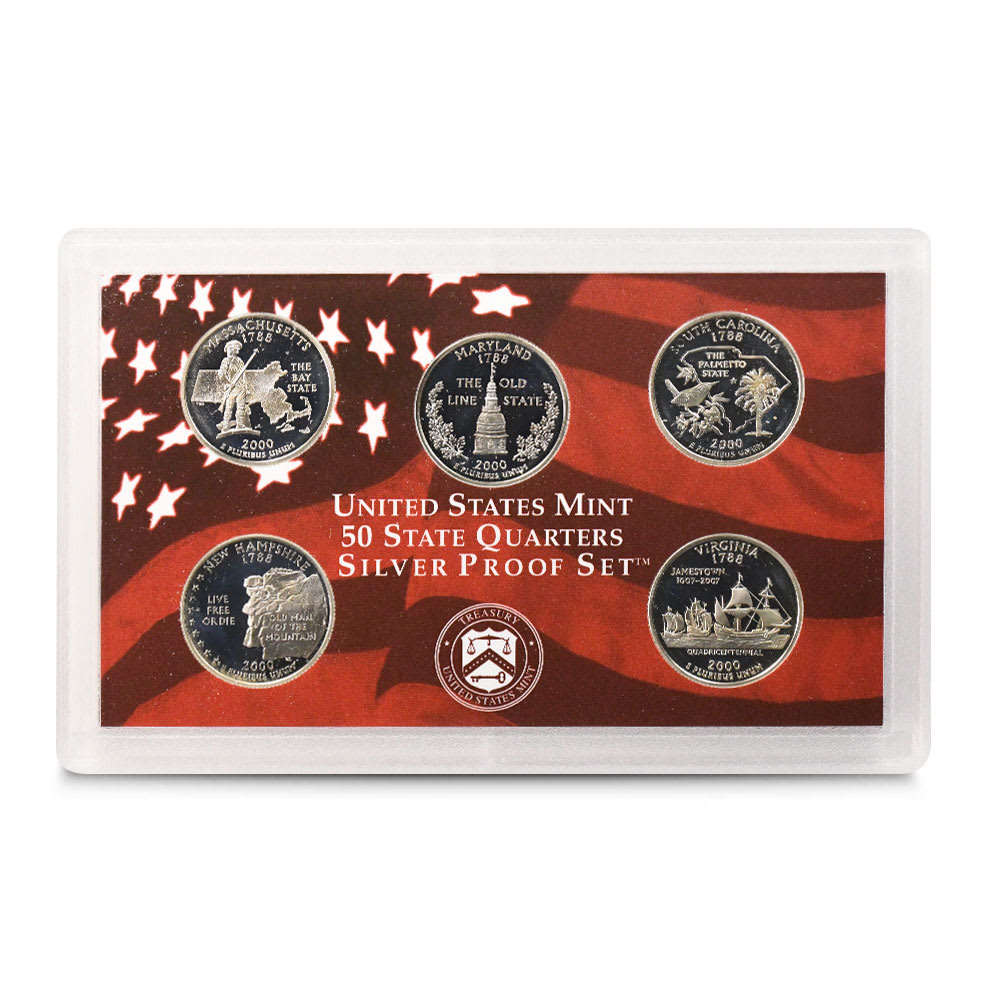 2000 US Mint Silver Proof Set - Provident Metals™