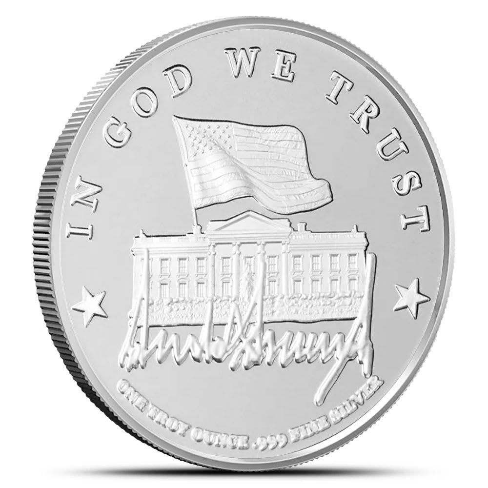 1 oz Silver President Trump First Edition Medallion - Provident Metals™