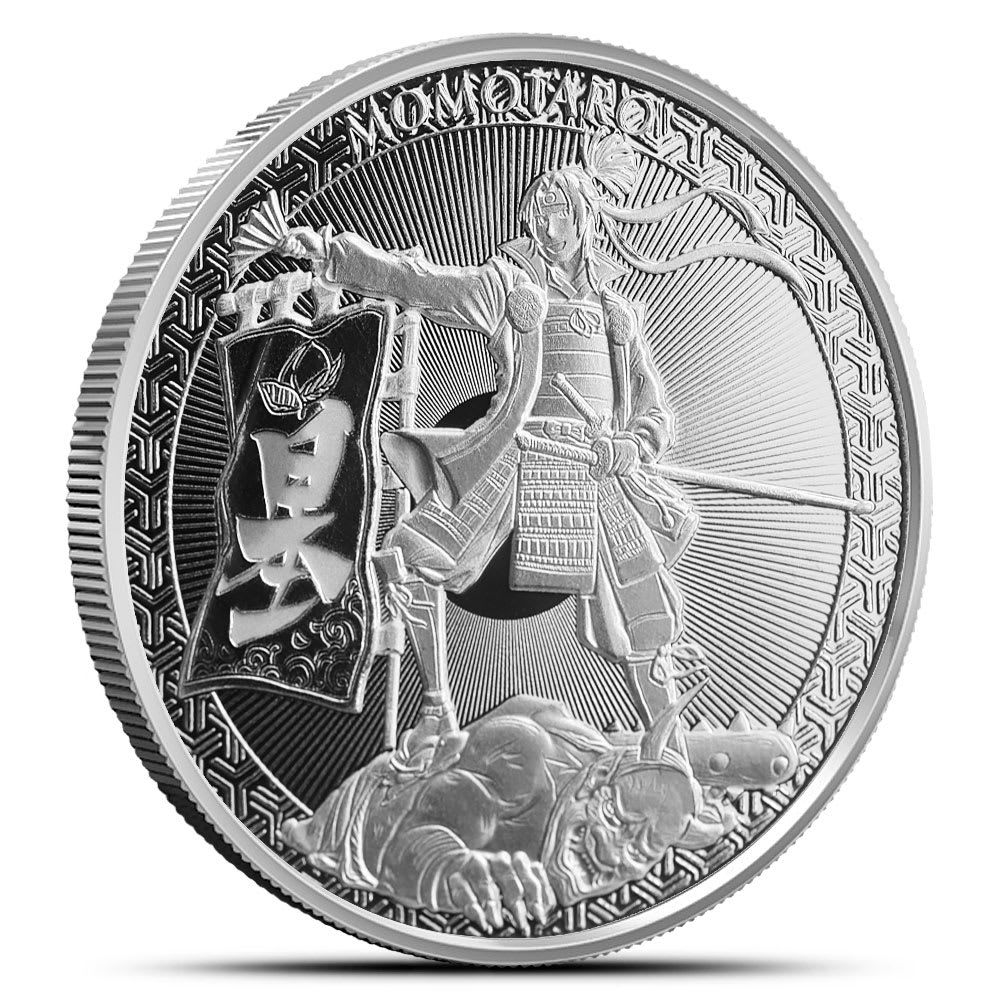 2020 Samoa Momotaro and Demon Subdued in Anime Coin - Provident Metals™