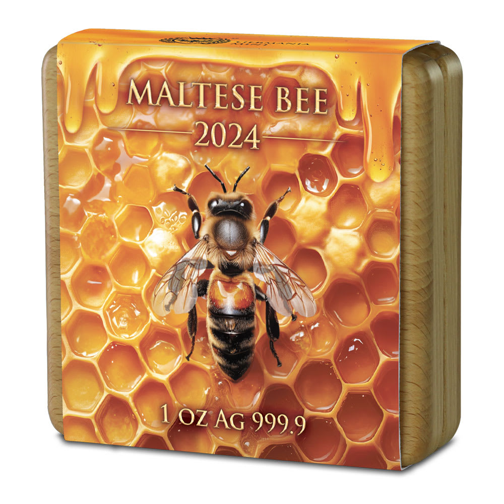 2024 Malta Maltese Bee 1 oz Silver Coin - Provident Metals™