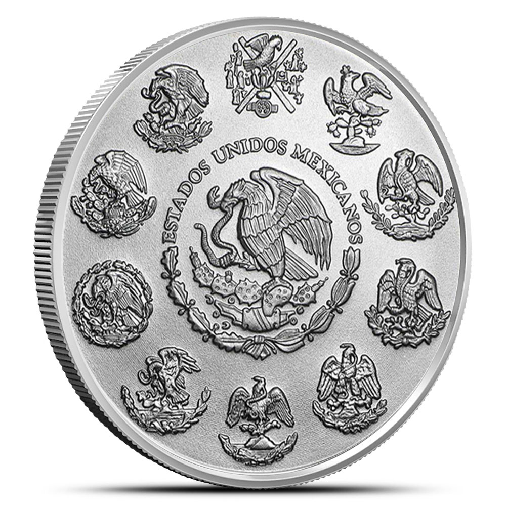 2024 Colorized Mexican Libertad Forces of Nature Air 1 oz Silver