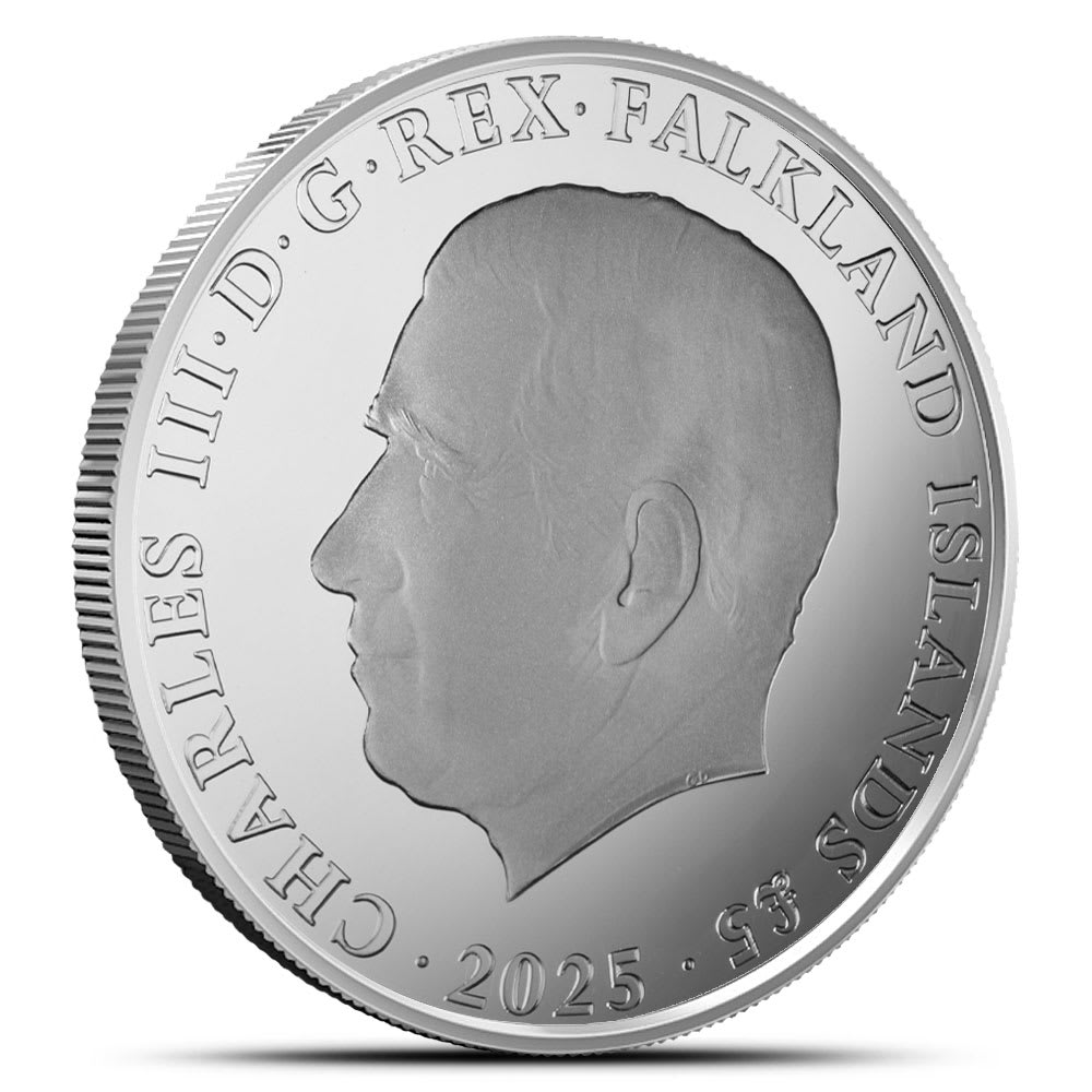 2025 Proof Falkland Islands King Penguin 1 oz Silver Coin - Provident  Metals™