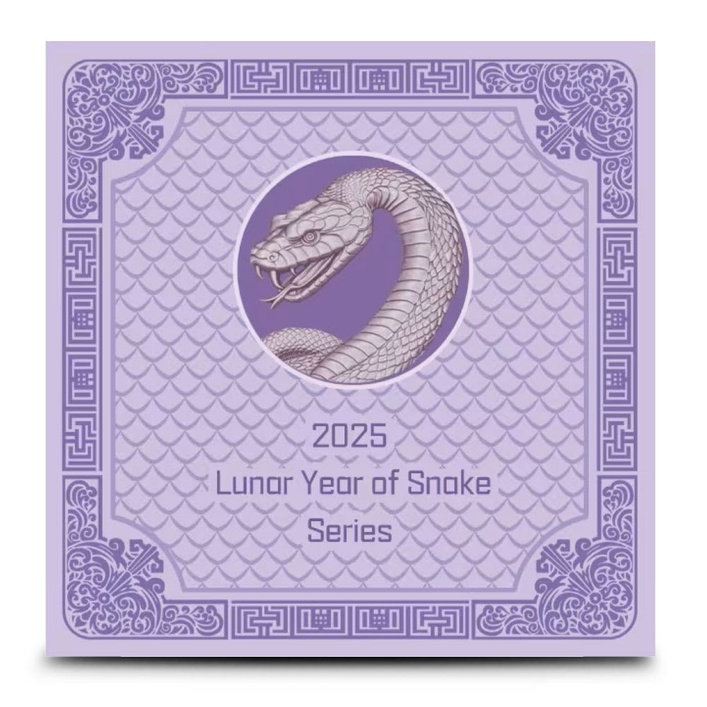 2025 Antique Fiji Snake Rectangular 5 oz Silver Coin - Provident