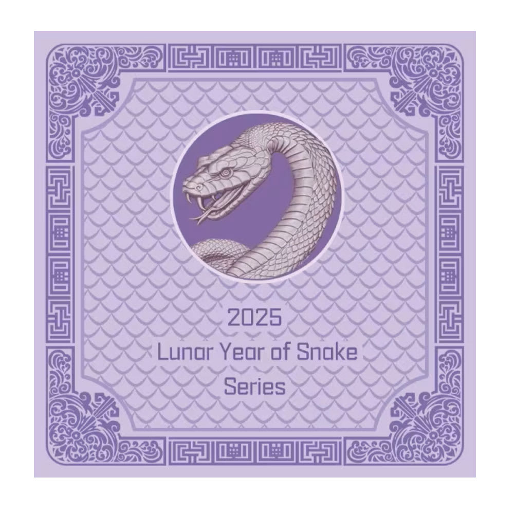 2025 Antique Fiji Snake Rectangular 1 oz Silver Coin - Provident