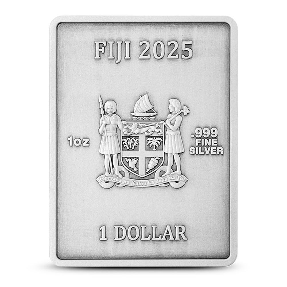 2025 Antique Fiji Eagle Rectangular 1 oz Silver Coin - Provident