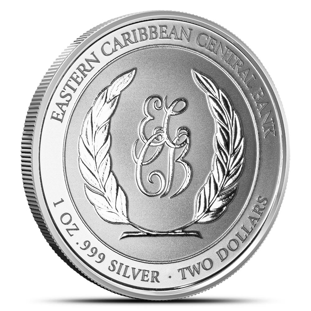 2024 EC8 St. Lucia Flamingo 1 oz Silver Coin - Provident Metals™