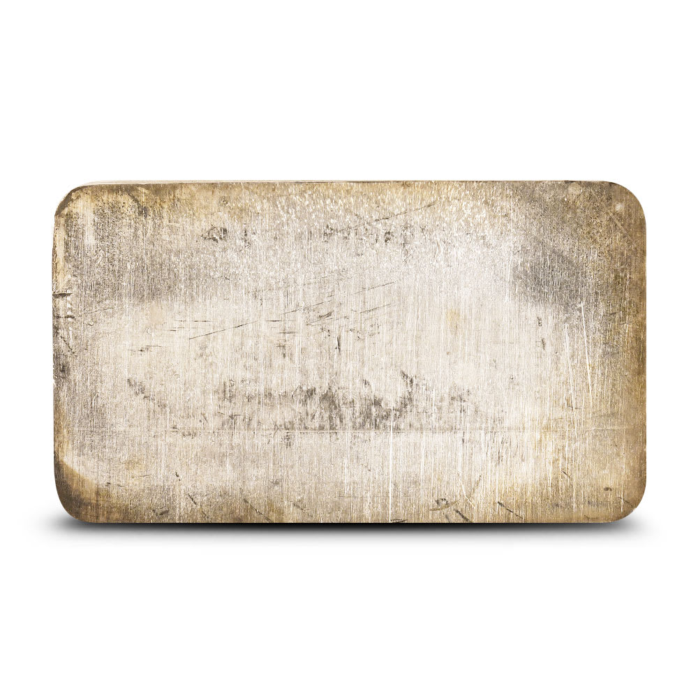 10 oz Silver Gold Standard Pour Loaf Bar Serial Number | Engelhard