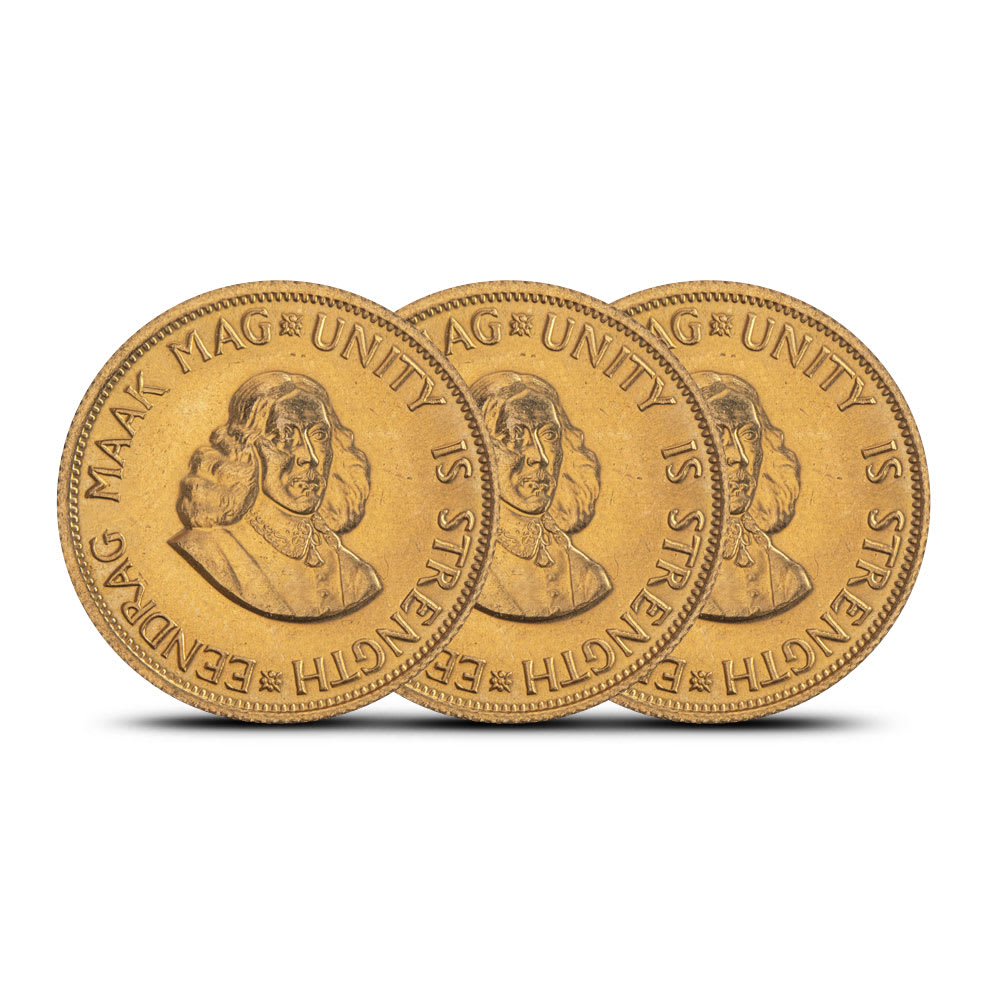 South Africa 2 Rand Gold Coin AU - Provident Metals™