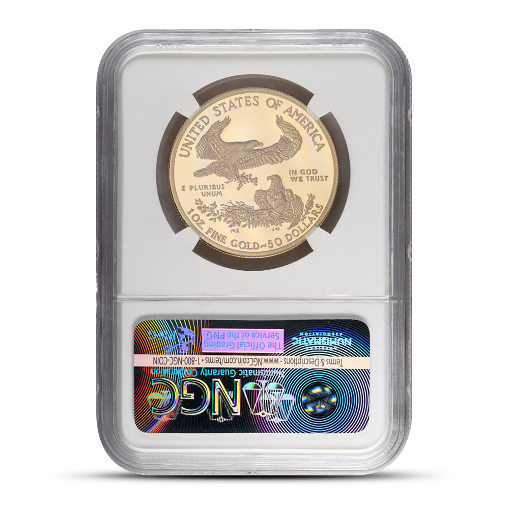 Proof American Eagle 1 oz Gold Coin PR/PF70 - Provident Metals