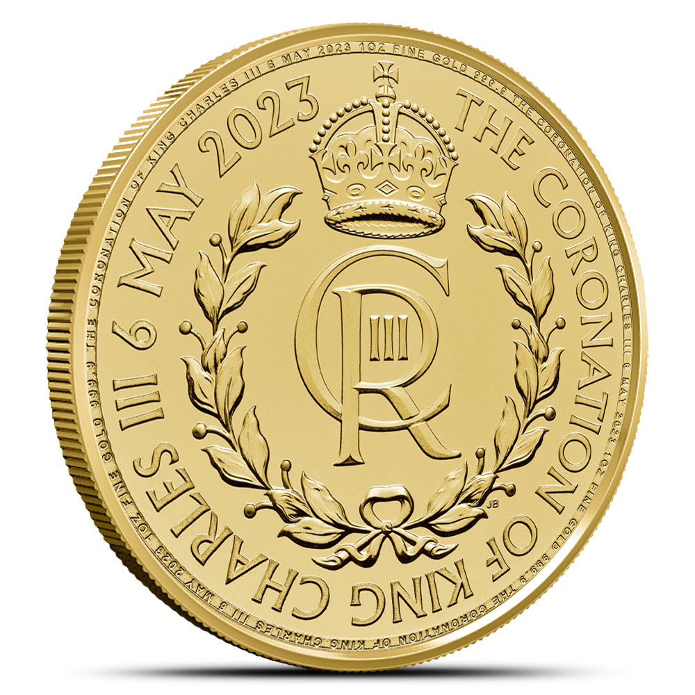 2023 British Coronation of the King 1 oz Gold Coin BU - Provident Metals™