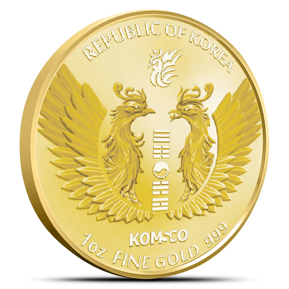 1 oz Gold 2023 South Korean Phoenix | KOMSCO - Provident Metals™