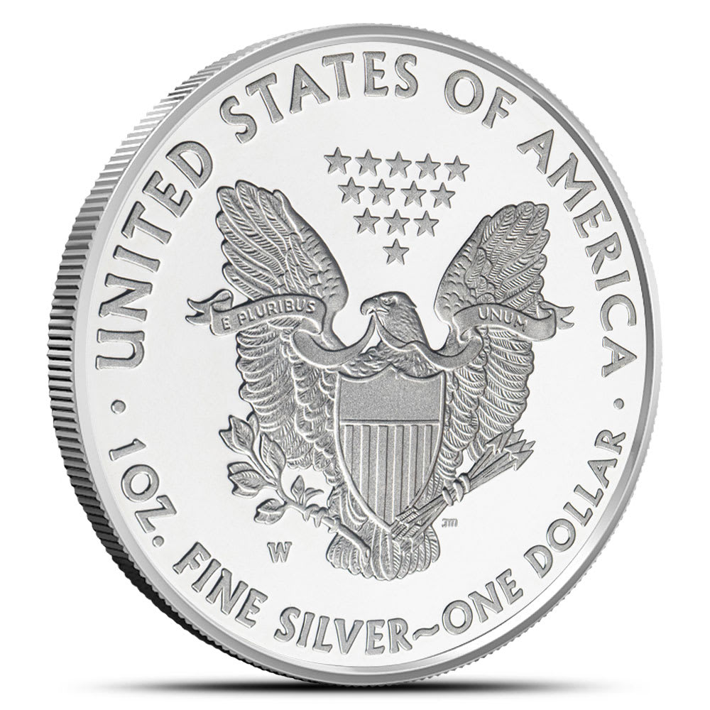 2006-W Proof American Eagle 1 oz Silver Coin - Provident Metals™