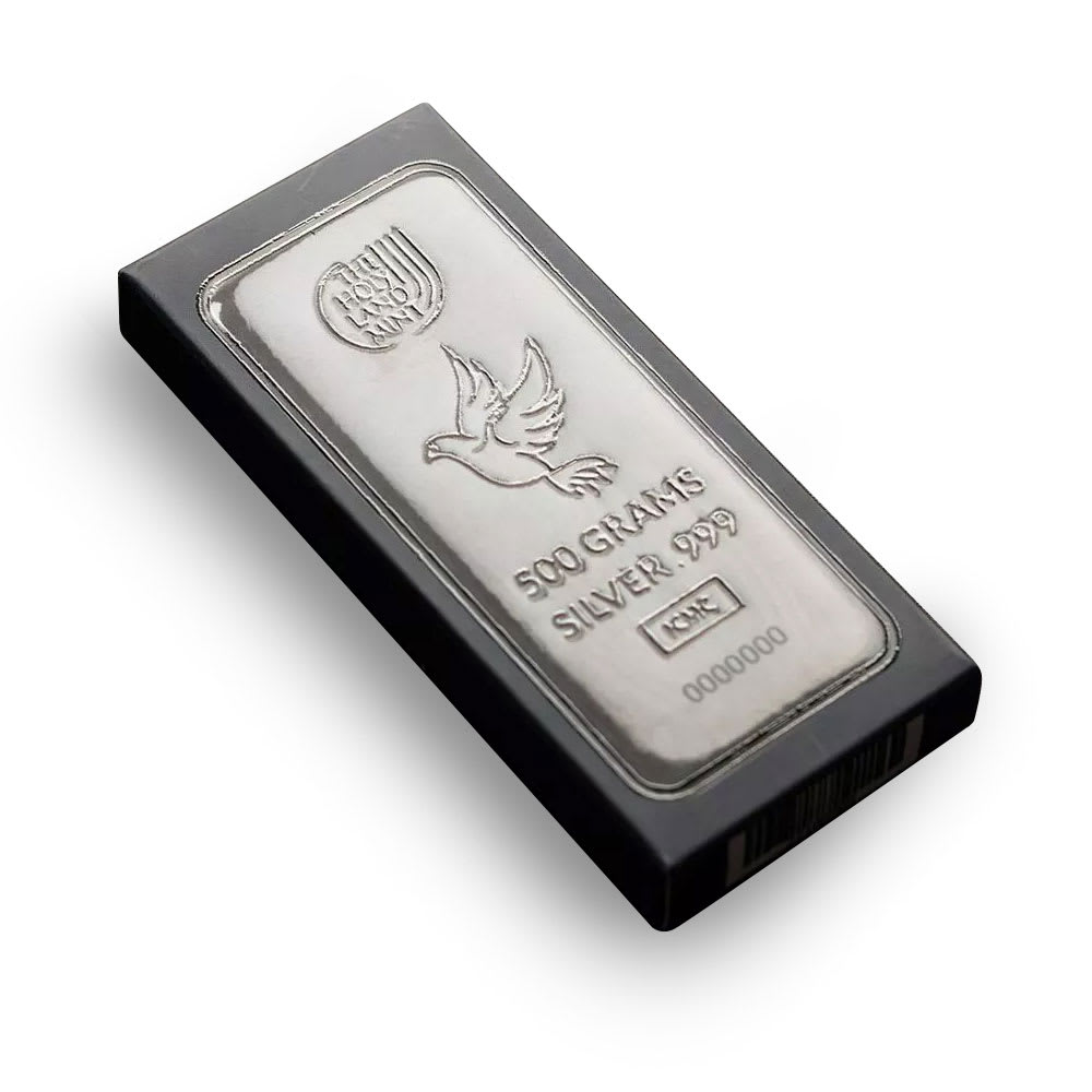 500 Gram Holy Land Mint Cast Silver Bar (New) l BGASC™
