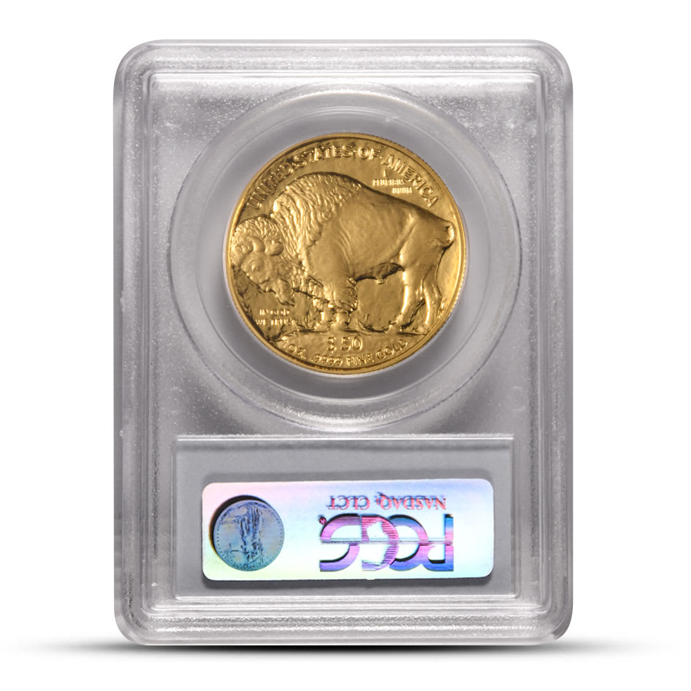 Proof American Buffalo 1 oz Gold Coin PR/PF70 Random Year, Varied Label,  PCGS or NGC - Provident Metals™