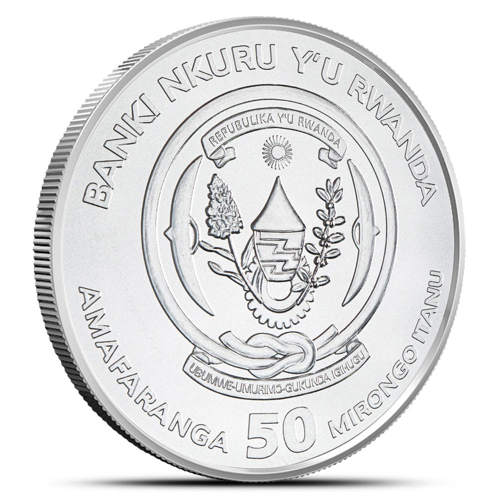 2023 Rwandan Nile Crocodile 1 oz Silver Coin - Provident Metals™