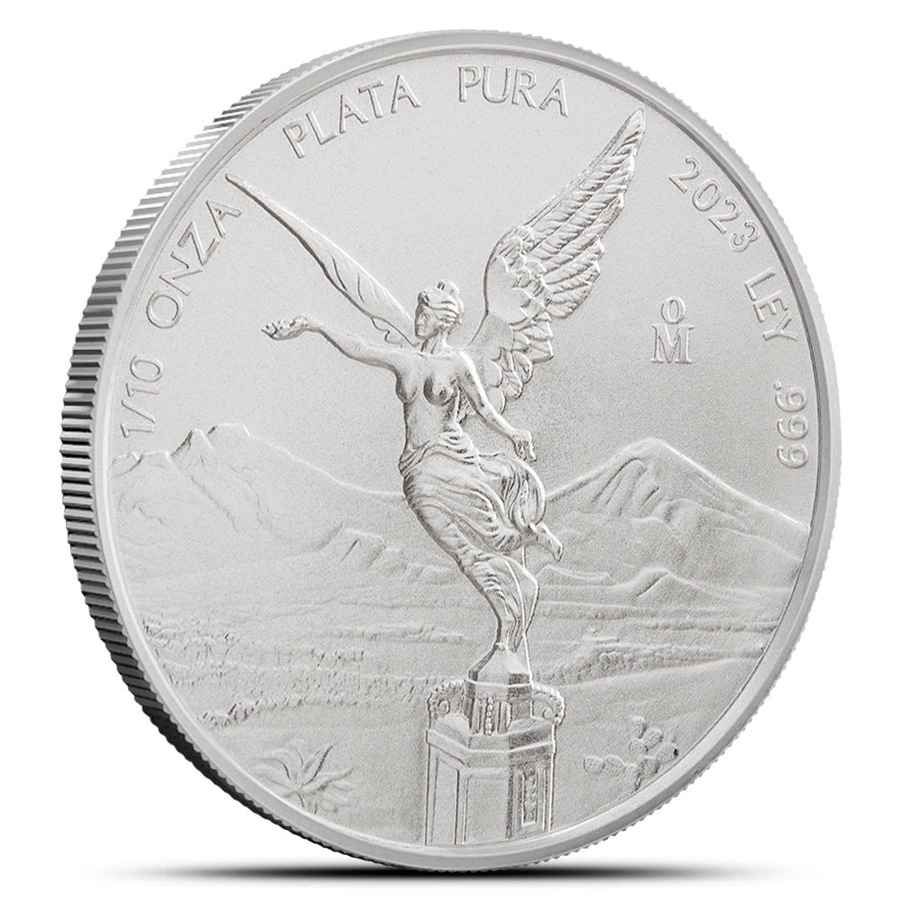2023 Mexican Libertad 1/10 oz Silver Coin BU - Provident Metals™