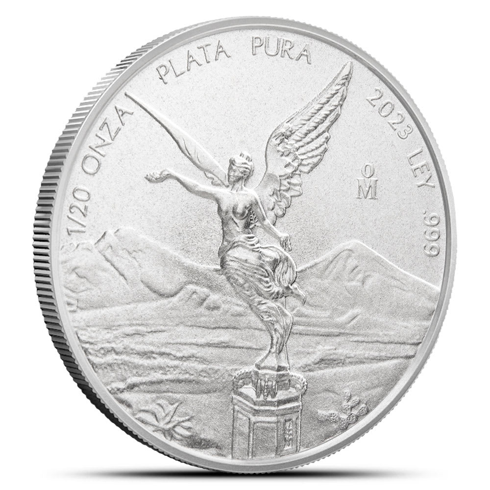 2023 Mexican Libertad 1/20 oz Silver Coin BU - Provident Metals™