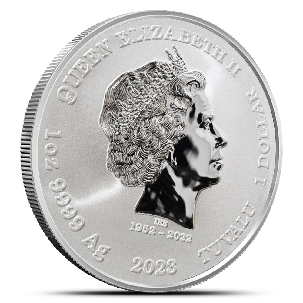 2023 Tuvalu Gods of Olympus Artemis 1 oz Silver Coin - Provident Metals™