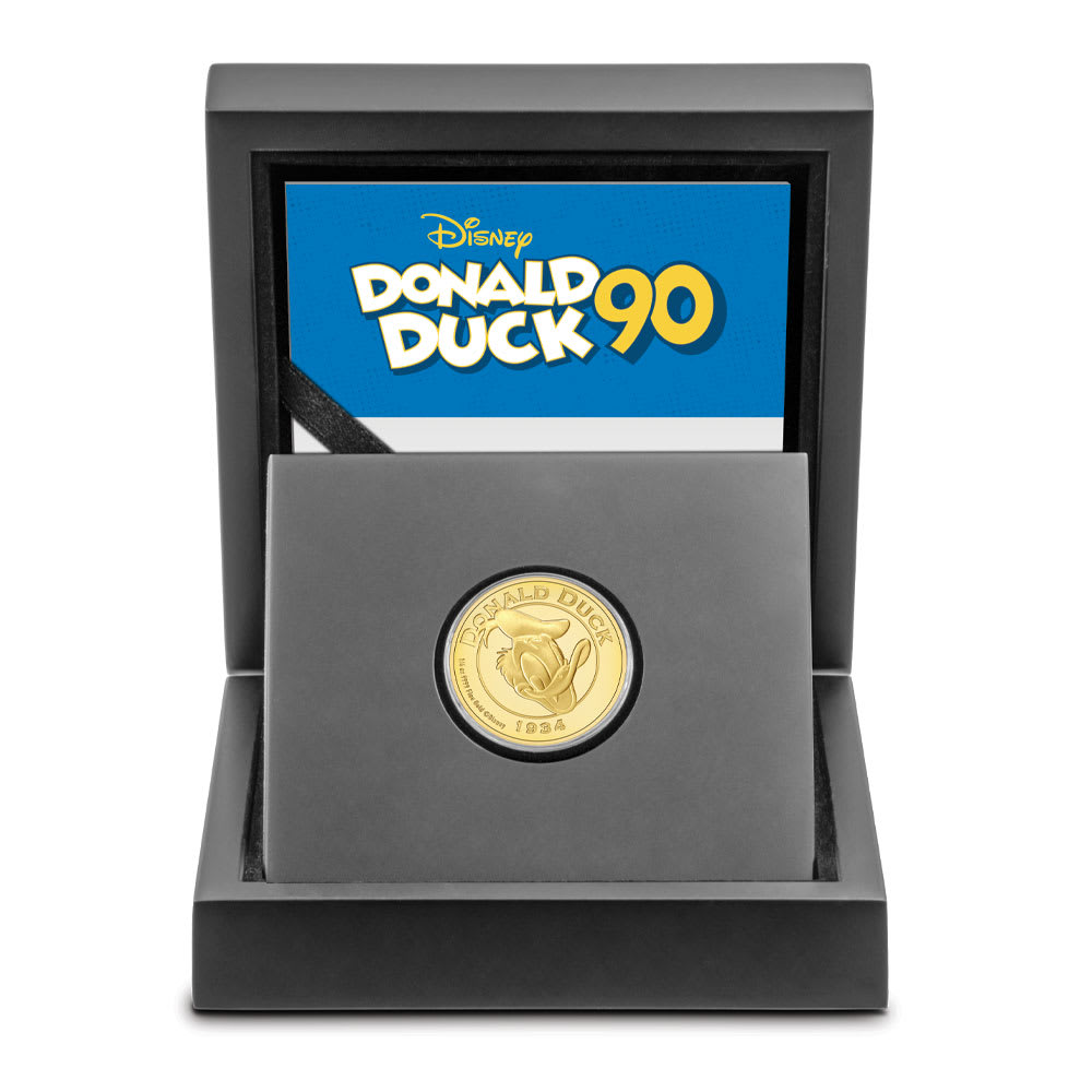 2024 Proof Niue Donald Duck 90th Anniversary Gold Coin - Provident Metals™