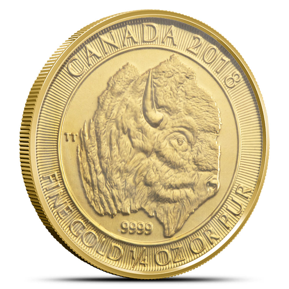 2018 1/4 oz Canadian Gold Buffalo Coin l BGASC™