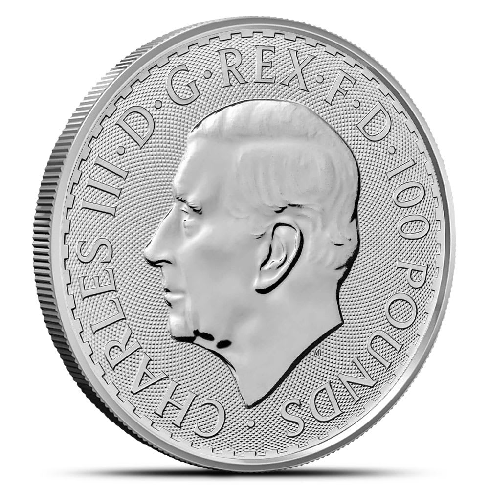 2024 British Britannia 1 oz Platinum Coin - Provident Metals™