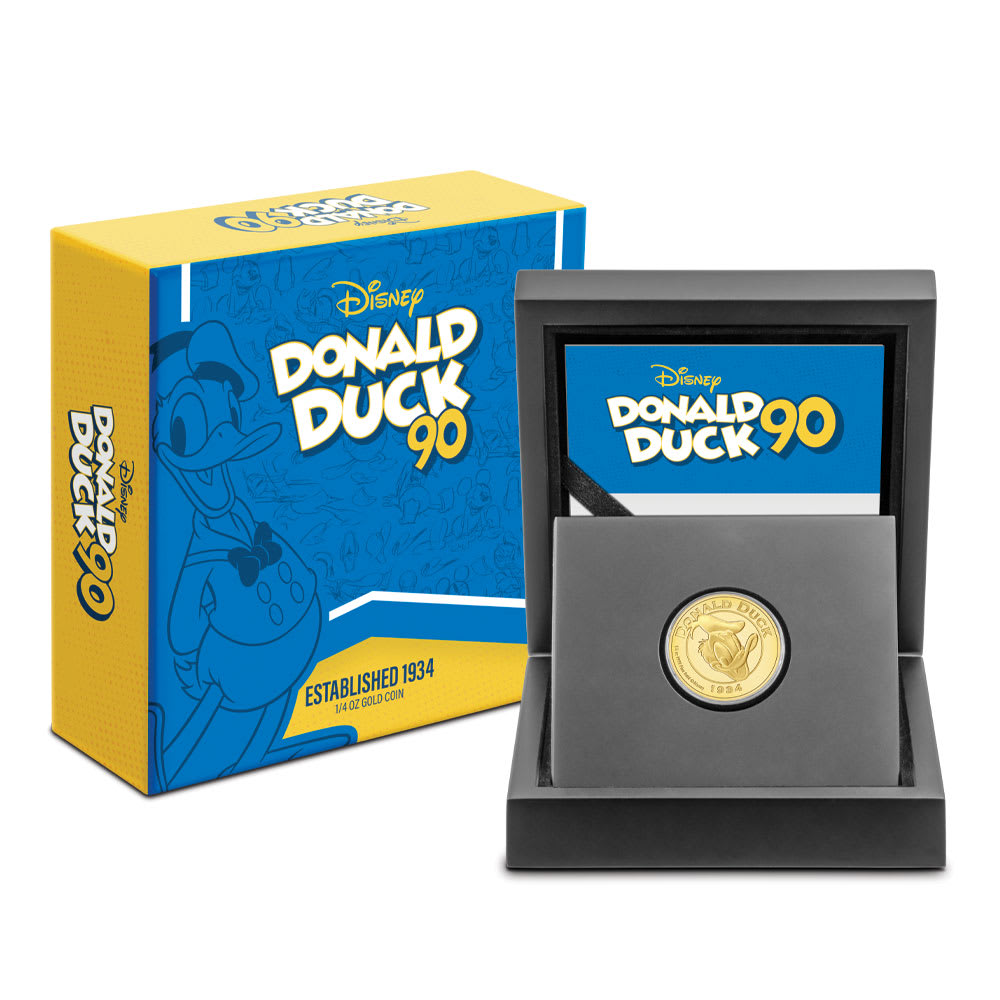 2024 Proof Niue Donald Duck 90th Anniversary Gold Coin - Provident Metals™