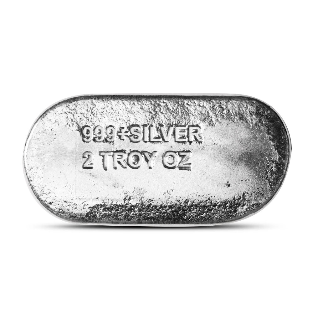 2 oz Silver Australia Cast-Poured Bar | Engelhard - Provident Metals™