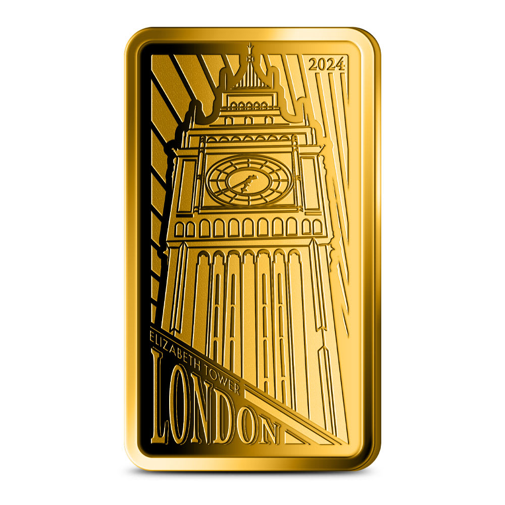 2024 Proof Solomon Islands World Landmarks Big Ben Gold Coin - Provident  Metals™