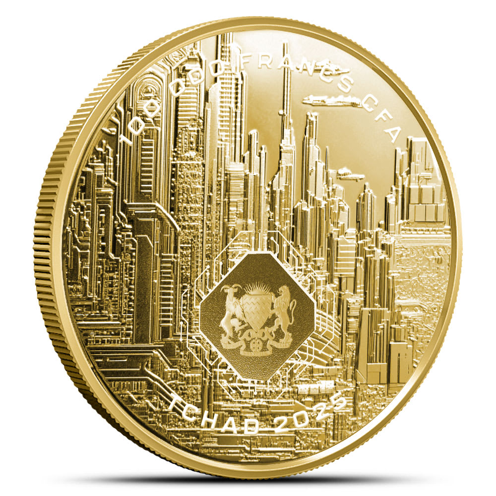 2025 Republic of Chad AI 1 oz Gold Coin Proof-Like - Provident Metals™