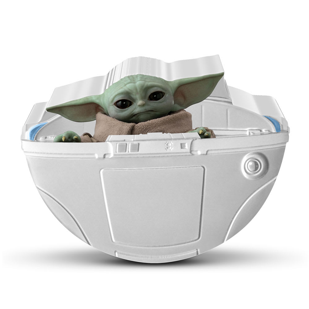 2023 Colorized Niue Grogu Pod 1 oz Silver Coin - Provident Metals™