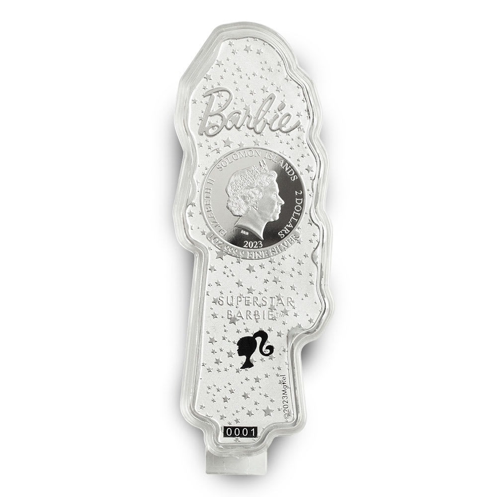 2023 Colorized Solomon Islands Superstar Barbie Silver Coin - Provident  Metals™