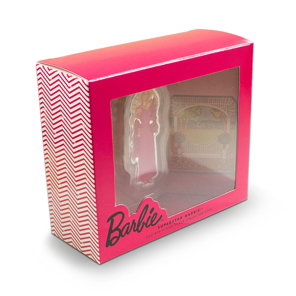 2023 Colorized Solomon Islands Superstar Barbie Silver Coin - Provident  Metals™