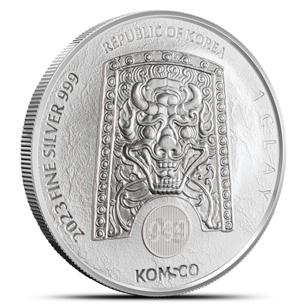 1 oz Silver 2023 South Korean Zi:Sin Lepus Medal - Provident Metals™