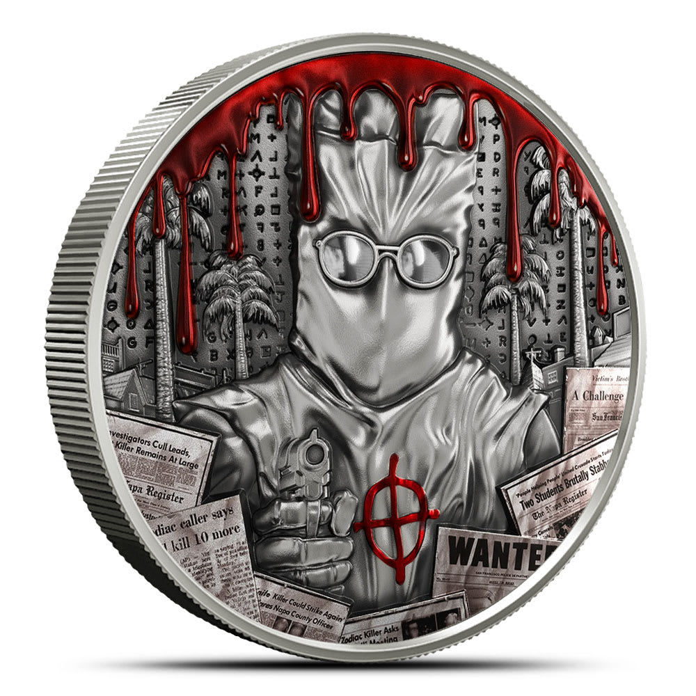 2025 Antique Colorized Republic of Chad Zodiac Killer 2 oz Silver Coin -  Provident Metals™