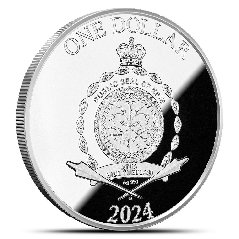 2024 Colorized Proof Niue Spirit Animals Owl Silver Coin - Provident Metals™