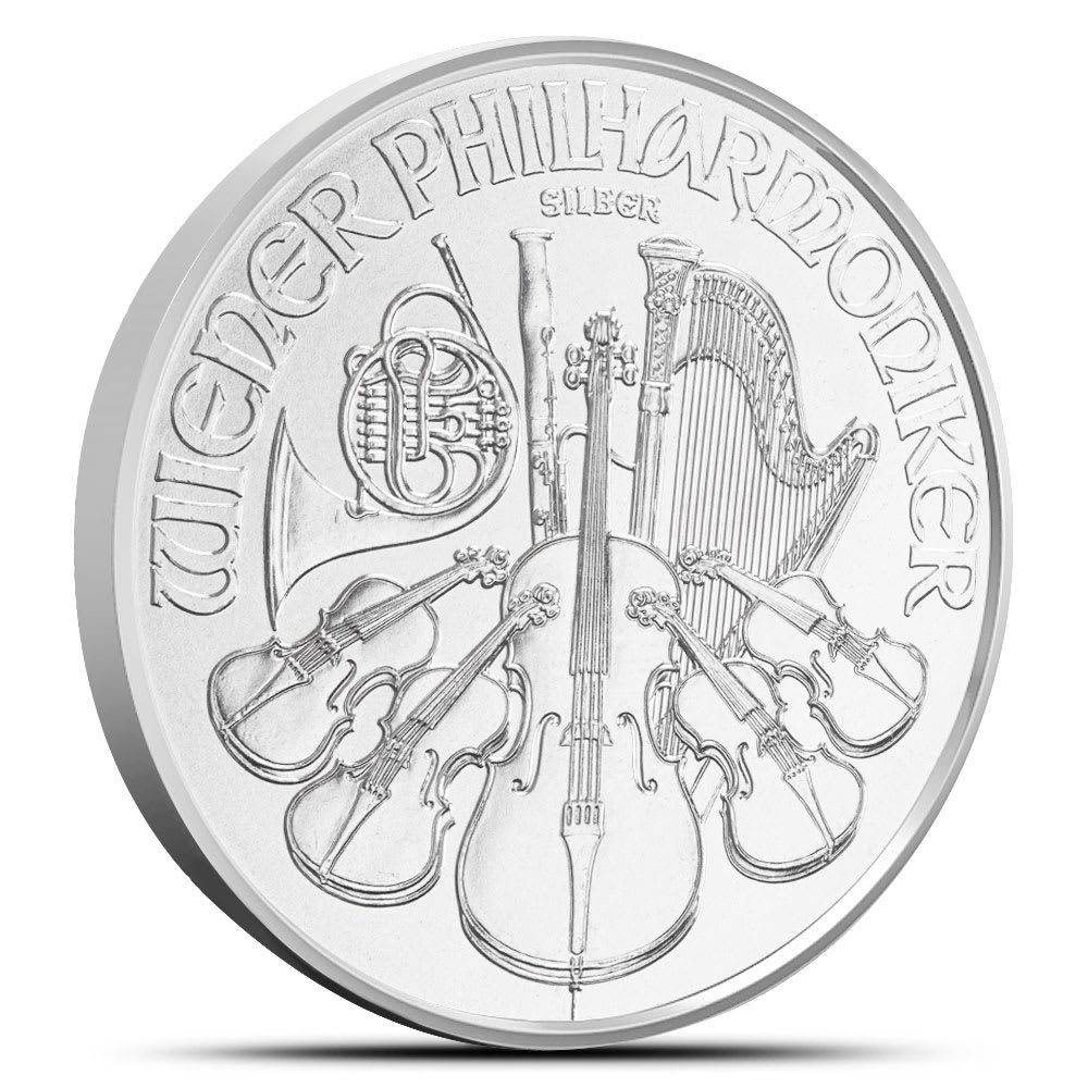 2013 Austrian Philharmonic 1 oz Silver Coin - Provident Metals™