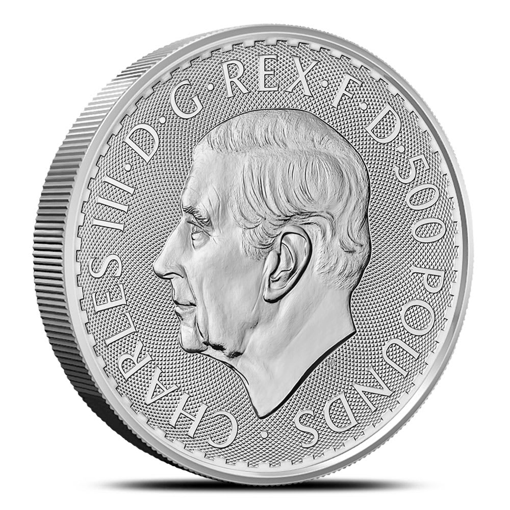 2025 British Britannia 1 Kilo Silver Coin BU - Provident Metals™