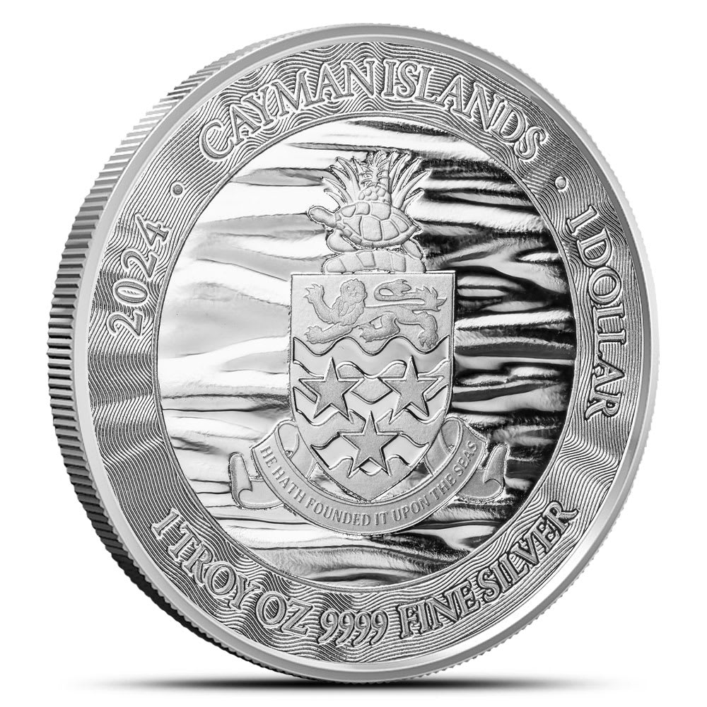2024 Cayman Islands Sea Life Marlin Silver Coin Proof-Like - Provident  Metals™