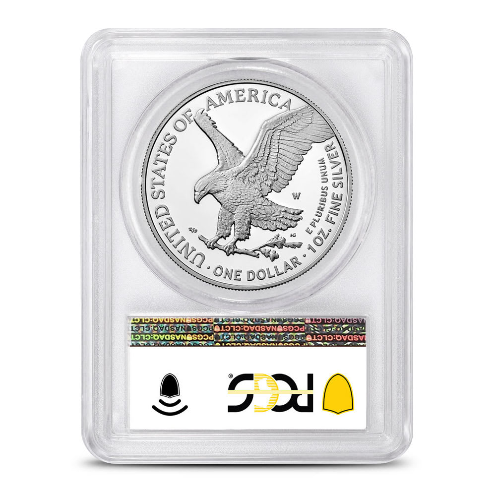 アメリカンイーグル　2000-P ICG-PR70 DCAM 2025-W Proof American Eagle 1 oz Silver Coin PCGS PR70 DCAM FDOI