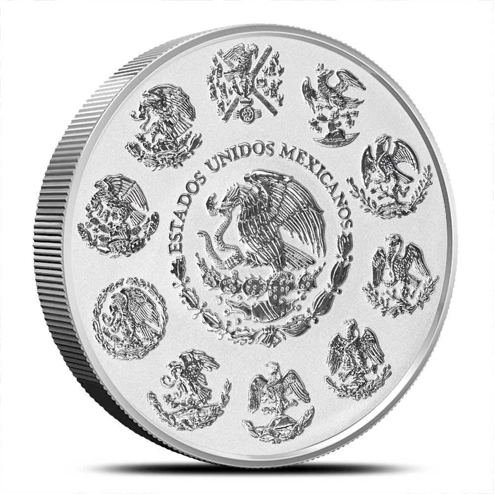 2017 Reverse Proof Mexican Libertad Silver Coin In Capsule