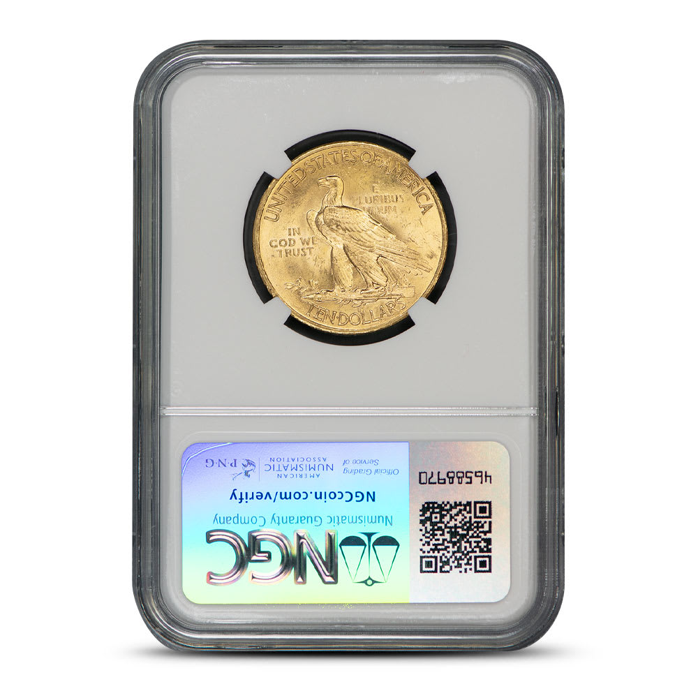 1932 Pre-33 $10 Indian Eagle Gold Coin NGC MS65 - Provident Metals™