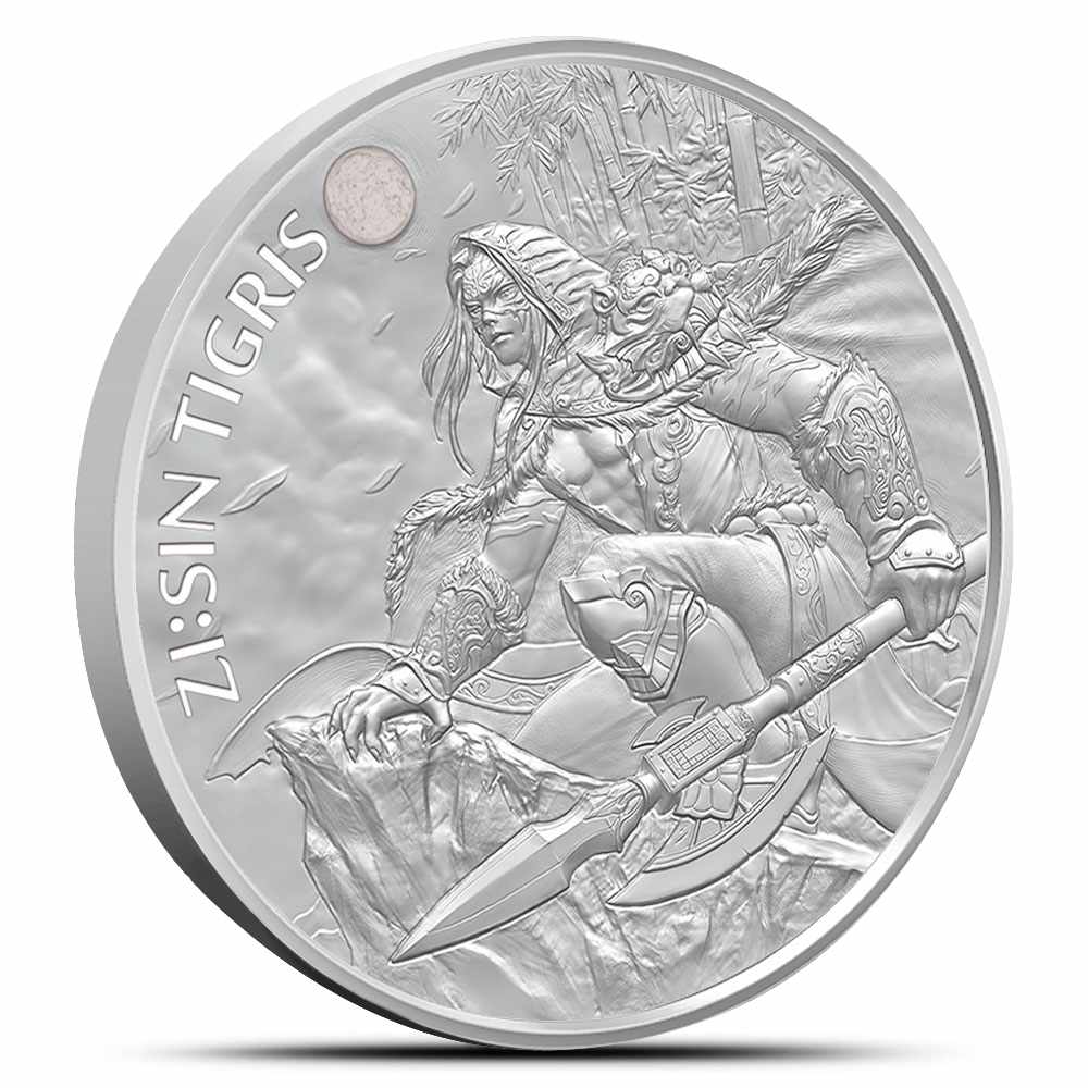Silver 2022 South Korean Zi:Sin Tigris Medal | KOMSCO - Provident