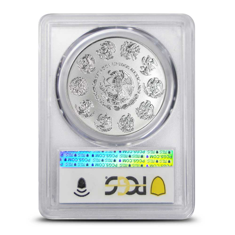 2025 Reverse Proof Mexican Libertad 1 oz Silver Coin PCGS PR70