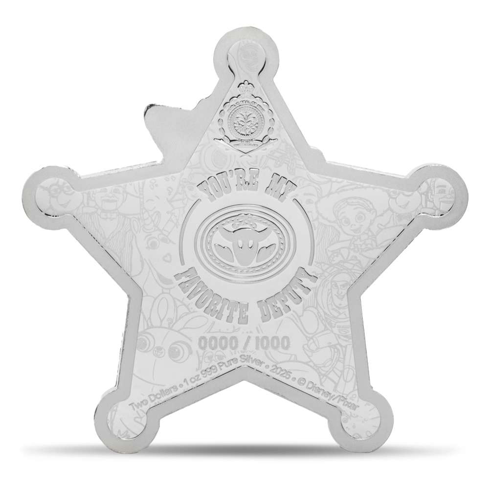 2025 1 oz Proof Colorized Niue Silver Disney Toy Story 30th Anniversary  Woody Coin (Box + CoA) l BGASC™
