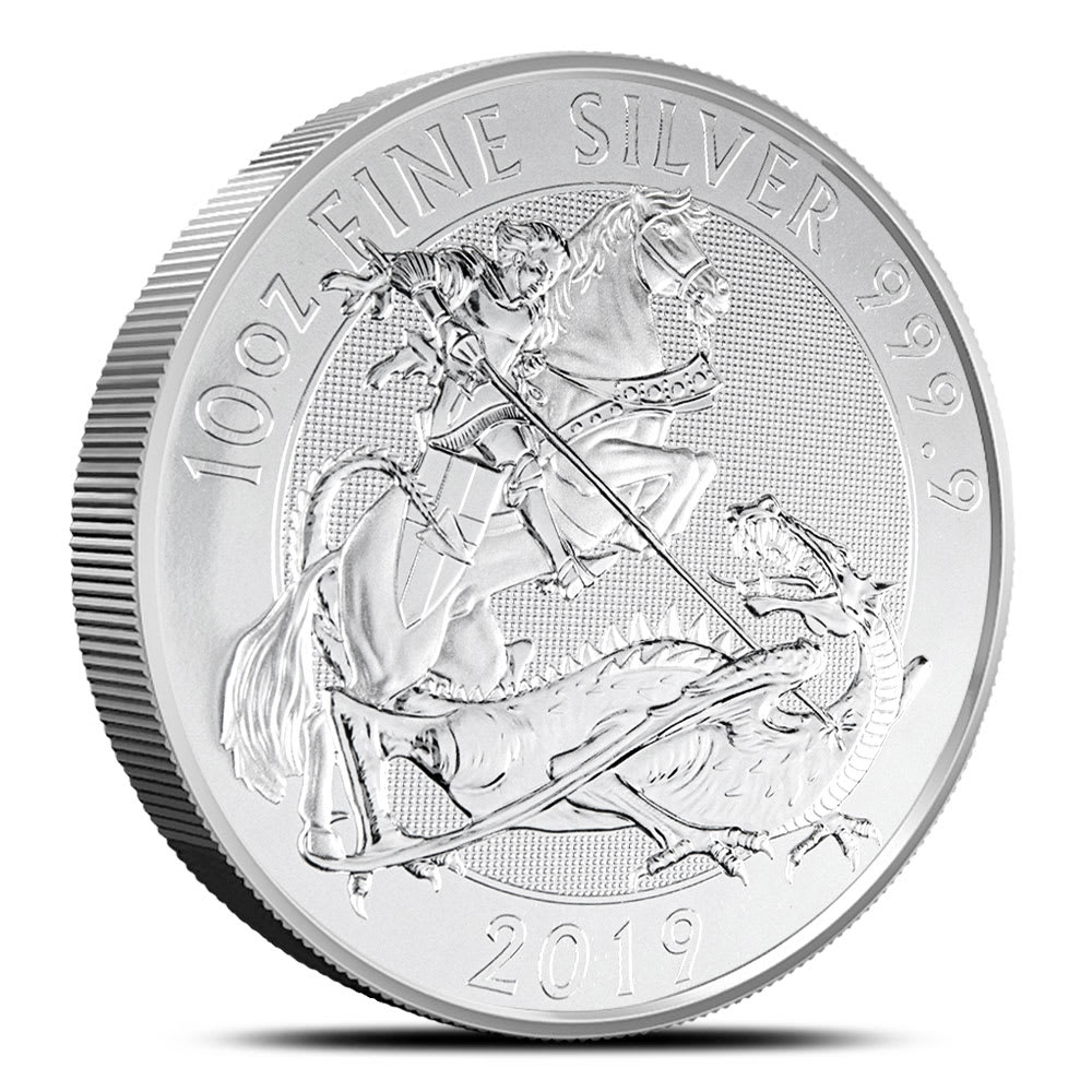 2019 British Valiant 10 oz Silver Coin - Provident Metals™