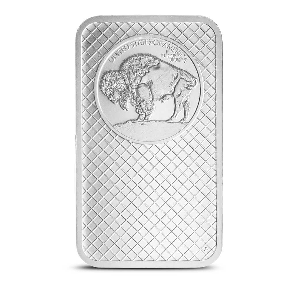 5 oz Silver Buffalo Bar New | SilverTowne - Provident Metals™